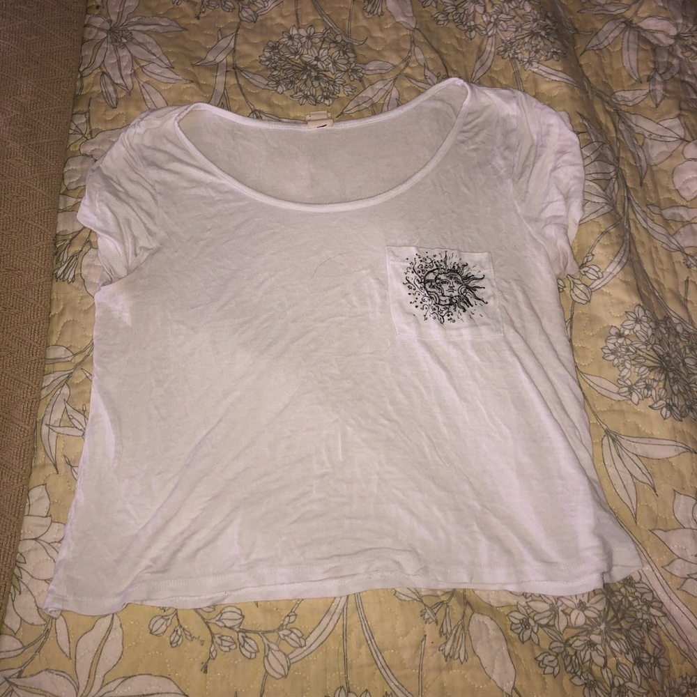 LA hearts crop top